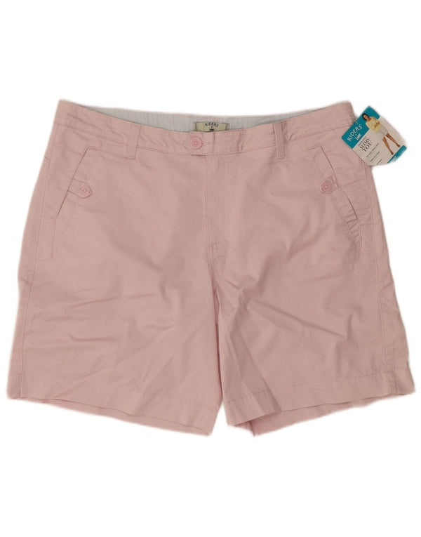 Lee Womens Riders Chino Shorts US 16 XL W38 Pink Cotton