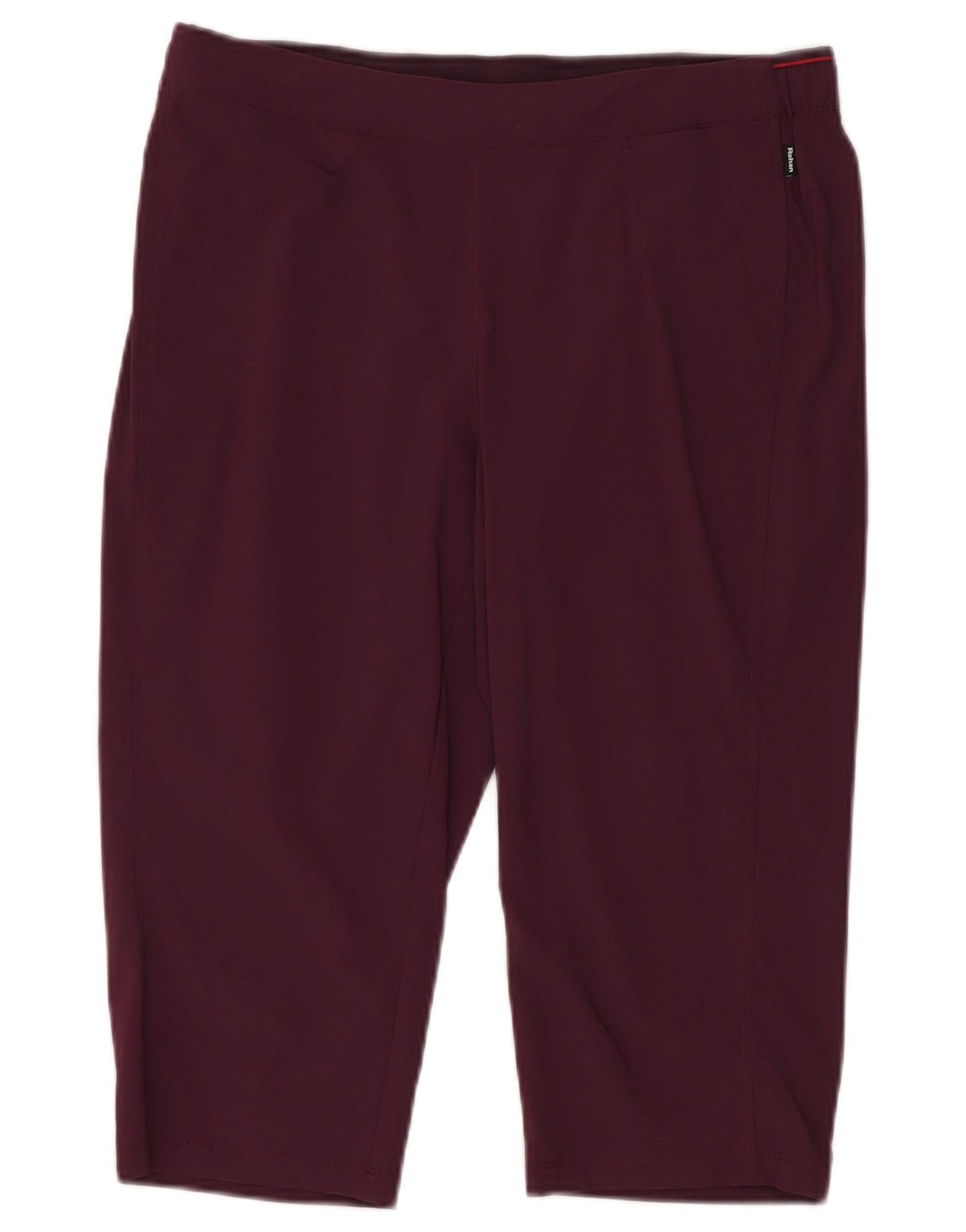 Rohan Womens Capri Leggings UK 14 Large Burgundy Polyamide