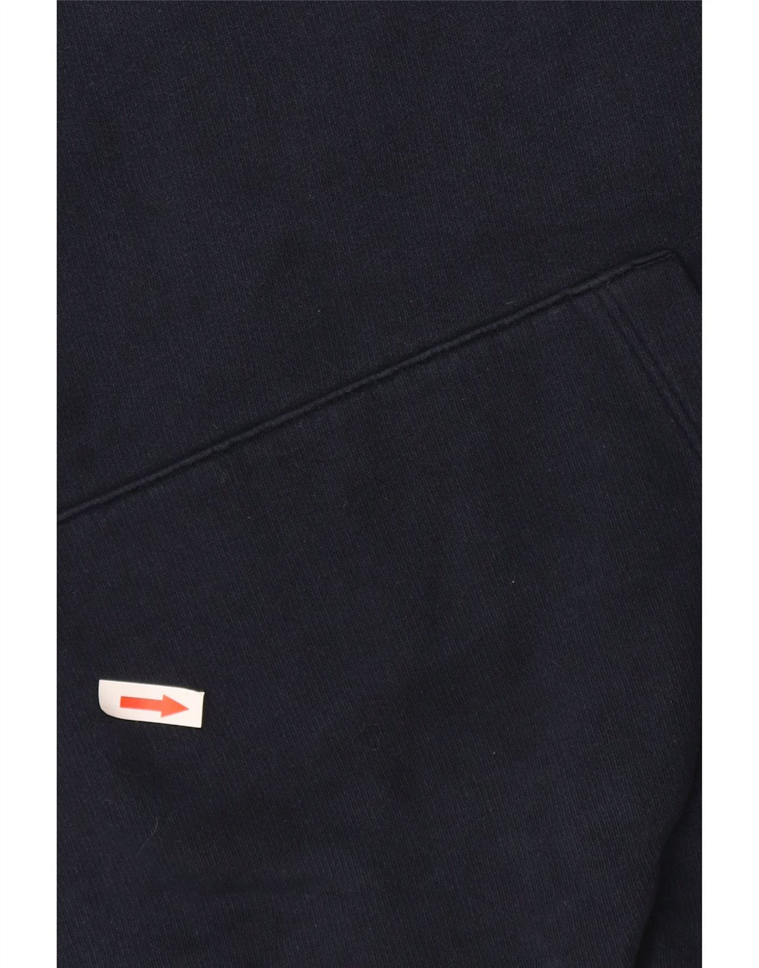 Jack & Jones Mens Graphic Hoodie Jumper Medium Navy Blue Cotton