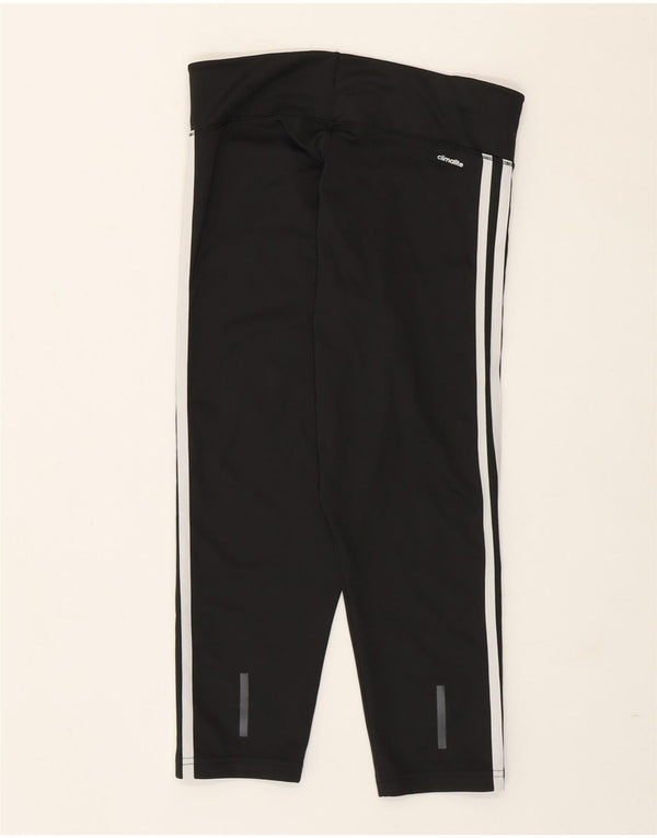 Adidas Womens Climalite Capri Leggings UK 8/10 Small  Black