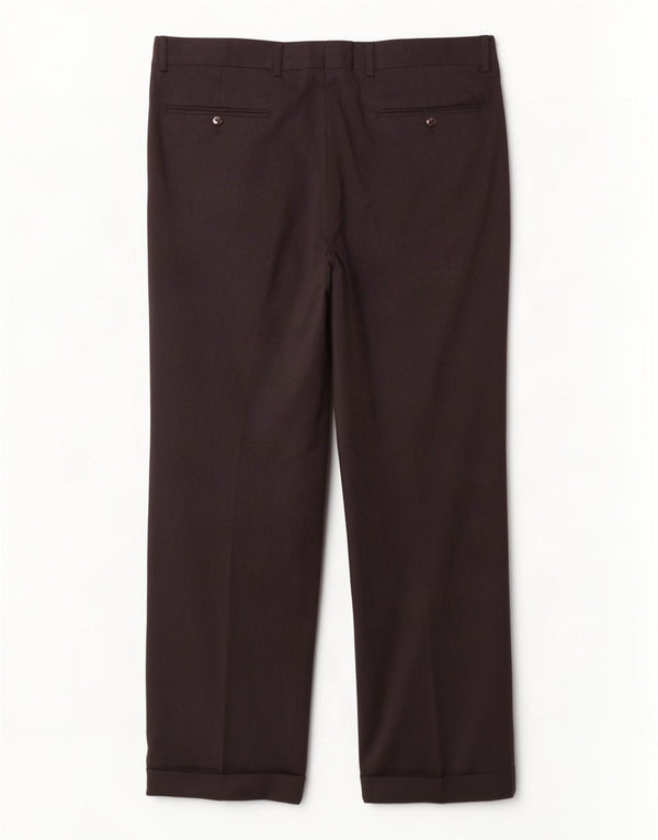 Hugo Boss Mens Pegged Suit Trousers W34 L30 Black Wool