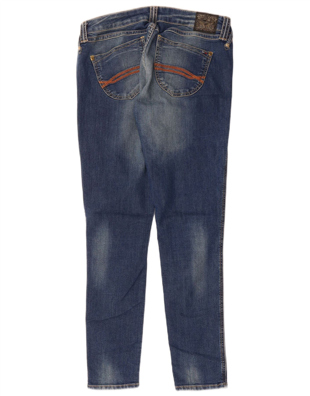 TOMMY HILFIGER Womens Sophie Skinny Jeans W32 L30 Blue Cotton