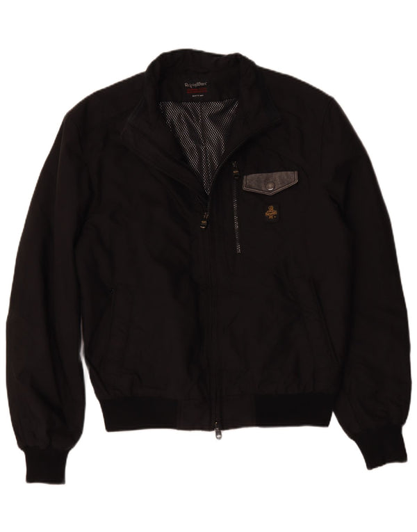 Refrigiwear Mens Bomber Windbreaker Jacket UK 40 Large Black