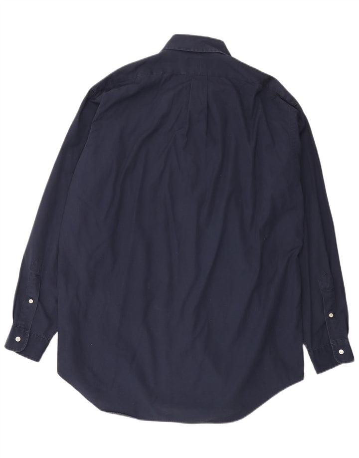 Ralph Lauren Mens Blake Shirt Medium Navy Blue Cotton
