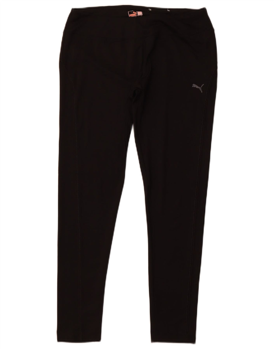 PUMA Womens Leggings UK 14 Large Black Polyester