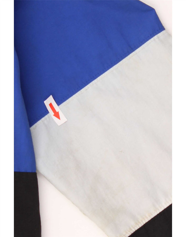 Champion Womens Graphic Tracksuit Top Jacket UK 10 Small Blue Colourblock