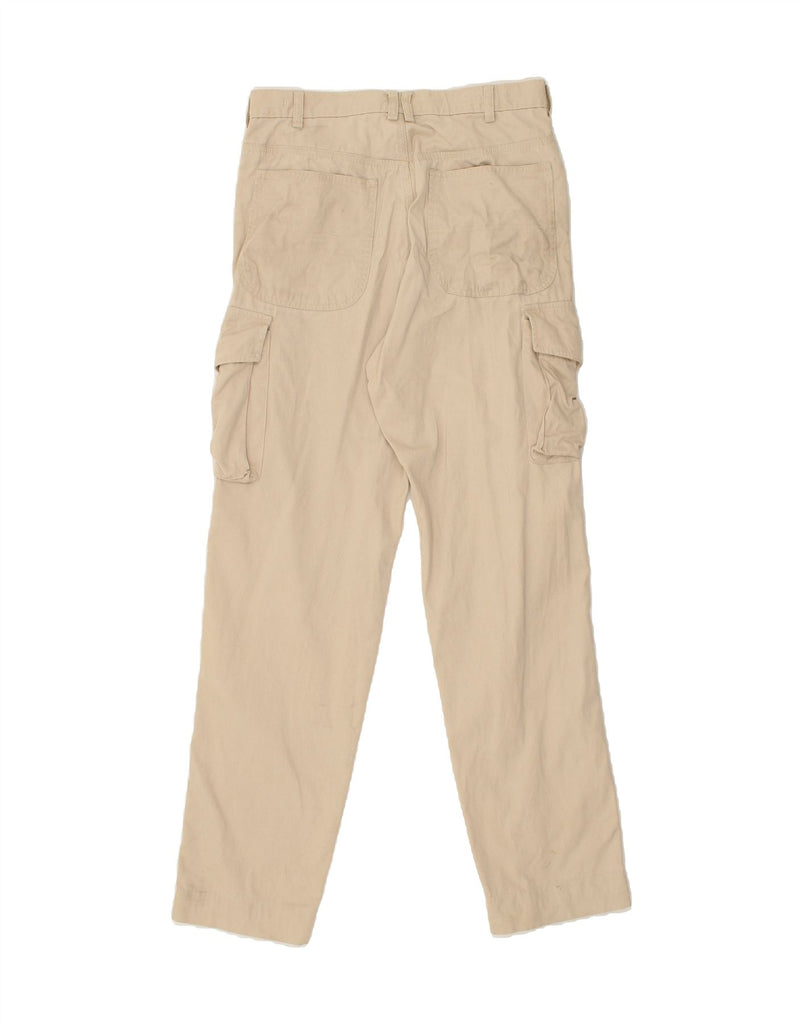 STUDIO Mens Slim Cargo Trousers W30 L32  Beige | Vintage Studio | Thrift | Second-Hand Studio | Used Clothing | Messina Hembry 