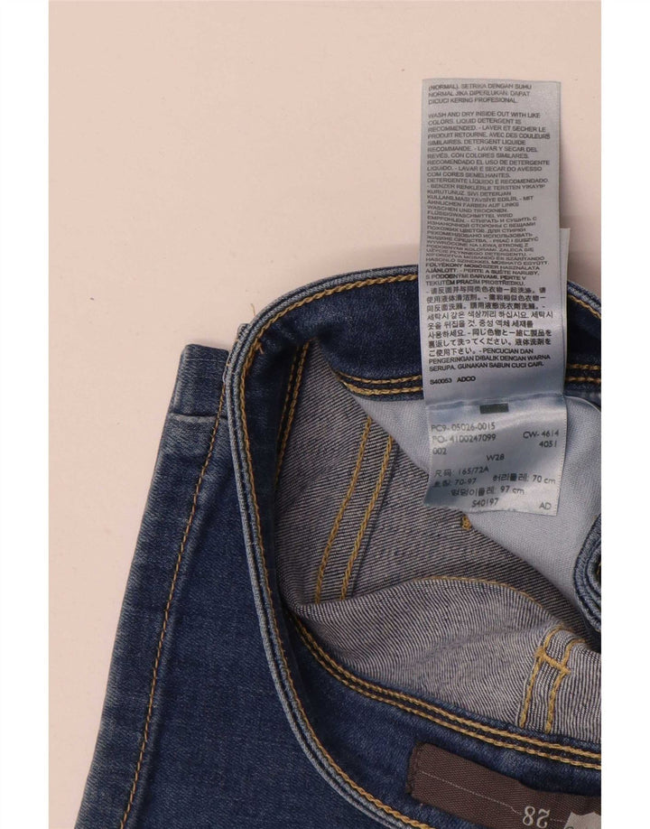 Levi's Womens Capri Jeans W28 L22 Blue Cotton