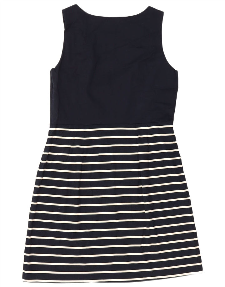Tommy Hilfiger Womens A-Line Dress US 14 XL Navy Blue Striped Nautical