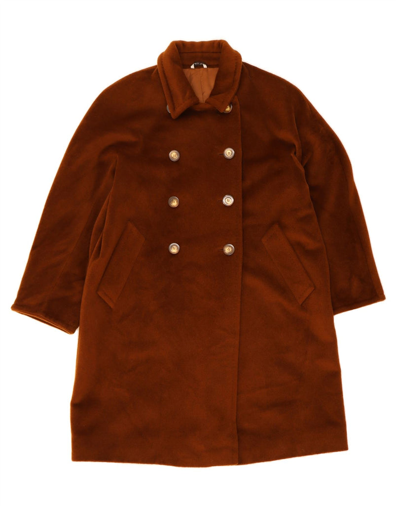 MARINA RINALDI Womens Overcoat Size 19 Small Brown New Wool Vintage Marina Rinaldi and Second-Hand Marina Rinaldi from Messina Hembry 