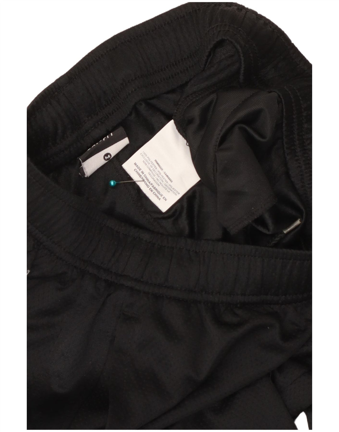 Nike Womens Capri Wide Leg Tracksuit Trousers UK 12 Medium  Black Polyester
