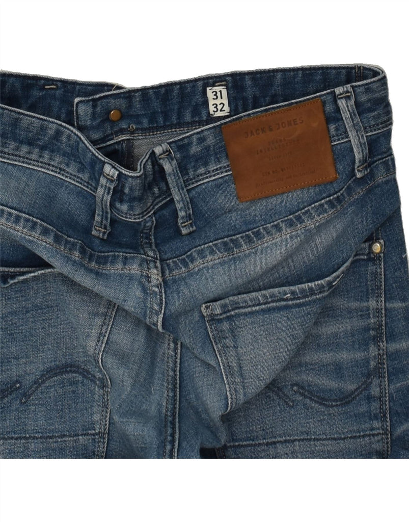 JACK & JONES Mens Boxy Straight Jeans W31 L32 Blue Vintage Jack & Jones and Second-Hand Jack & Jones from Messina Hembry 