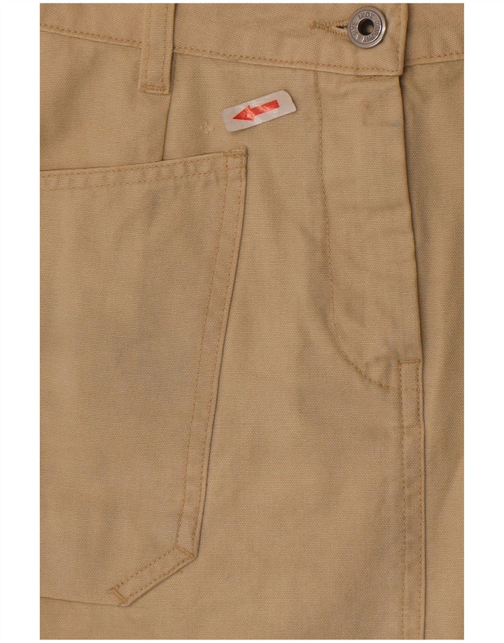 Murphy & Nye Womens Straight Skirt W30 Medium Beige Cotton