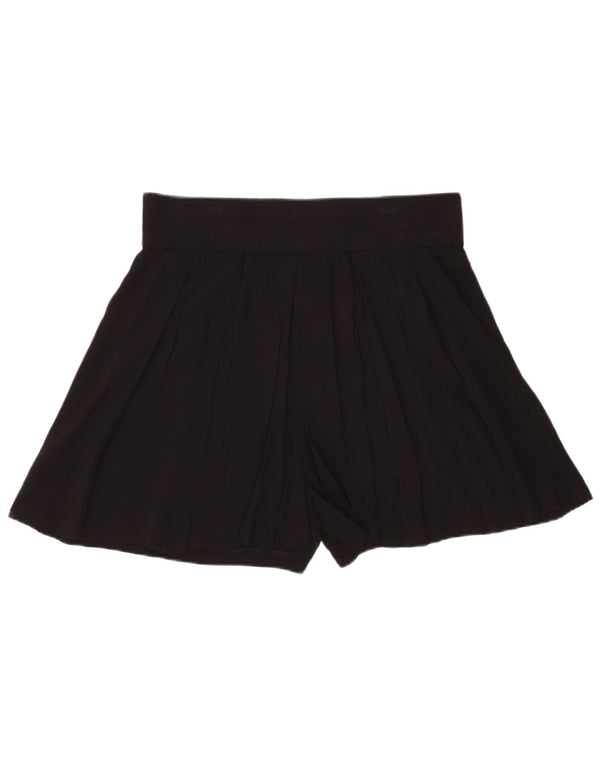 Zara Womens Shorts XL W32  Black Viscose