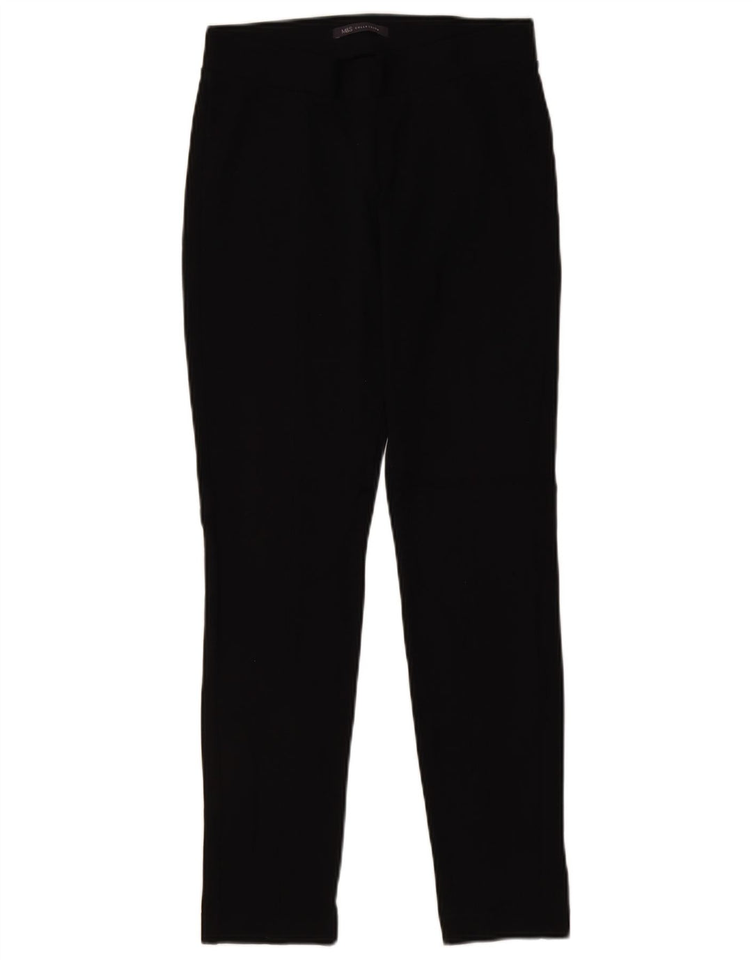 MARKS & SPENCER Womens Leggings UK 10 Small W27 L30 Black Viscose