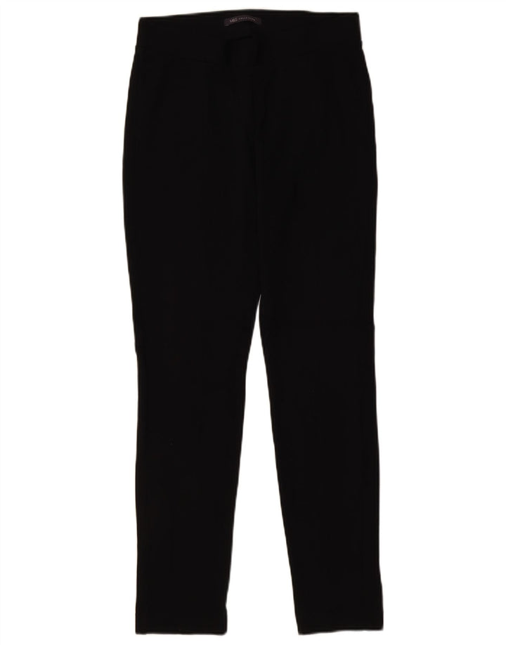 MARKS & SPENCER Womens Leggings UK 10 Small W27 L30 Black Viscose