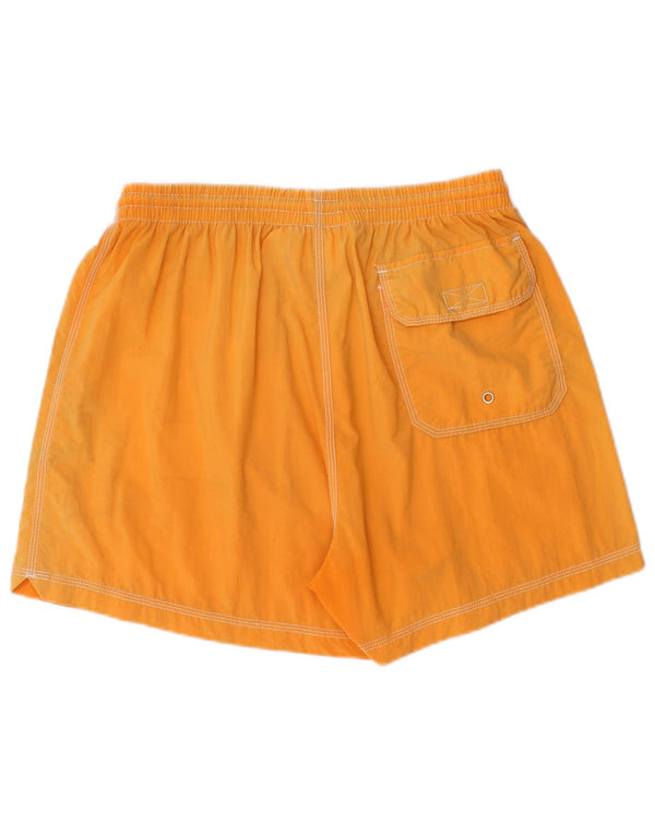 Diadora Mens Swimming Shorts Large Orange Polyamide