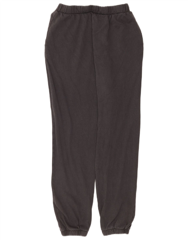 Zara Womens Tracksuit Trousers Joggers UK 12 Medium Grey Cotton