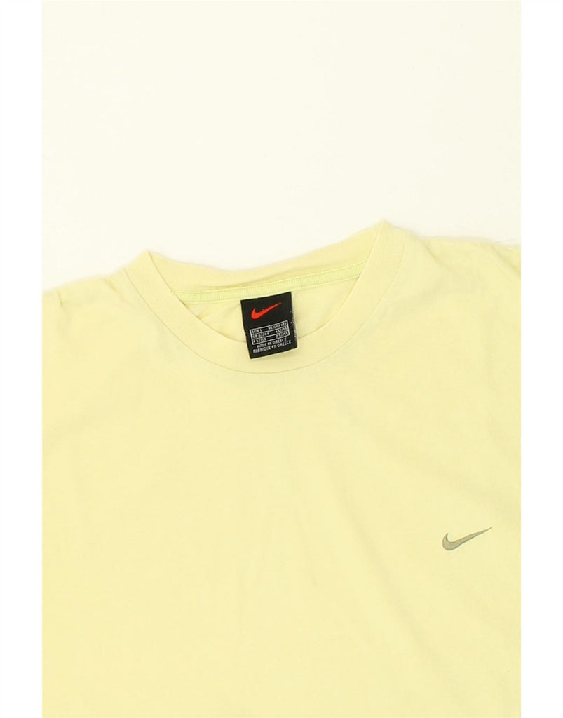 NIKE Mens T-Shirt Top UK 42/44 Large Yellow Vintage Nike and Second-Hand Nike from Messina Hembry 