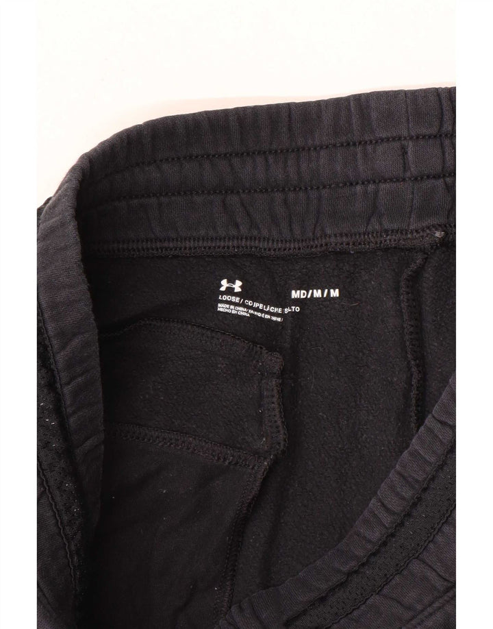 Under Armour Mens Tracksuit Trousers Joggers Medium Black