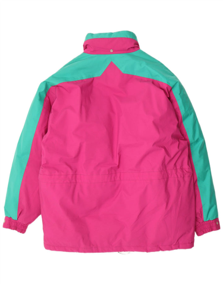 BAILO Mens Padded Jacket IT 50 Large Pink Colourblock Polyamide