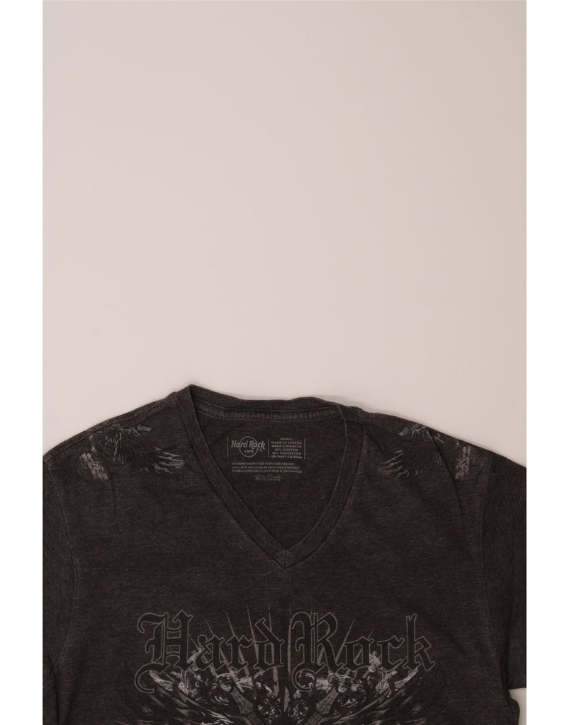 HARD ROCK CAFE Mens Munich Graphic T-Shirt Top Small Grey Cotton Vintage Hard Rock Cafe and Second-Hand Hard Rock Cafe from Messina Hembry 