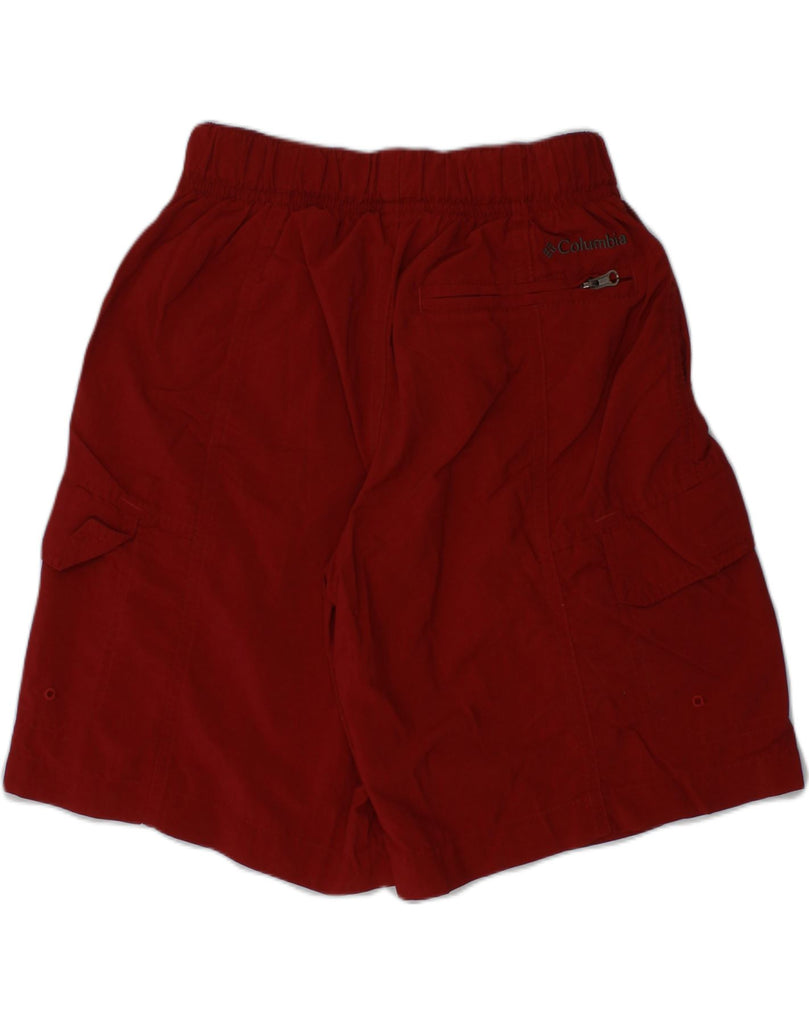 COLUMBIA Boys Cargo Shorts 7-8 Years  Small W22 Red | Vintage Columbia | Thrift | Second-Hand Columbia | Used Clothing | Messina Hembry 