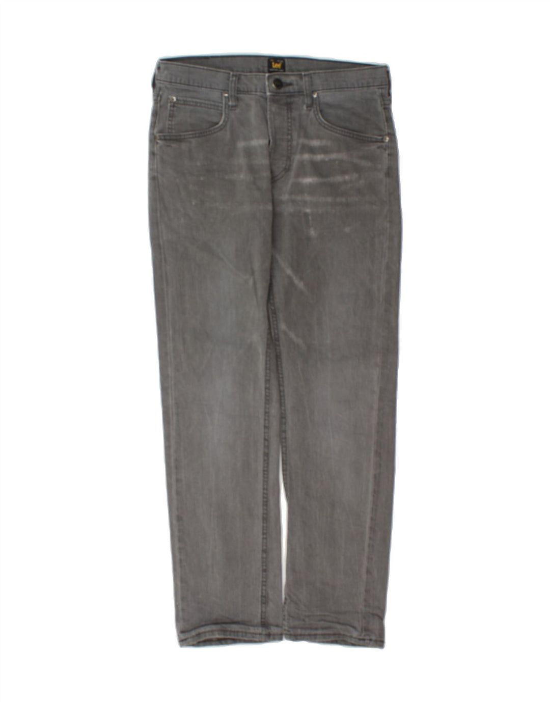 LEE Mens Daren Straight Jeans W30 L30 Grey Cotton Vintage Lee and Second-Hand Lee from Messina Hembry 