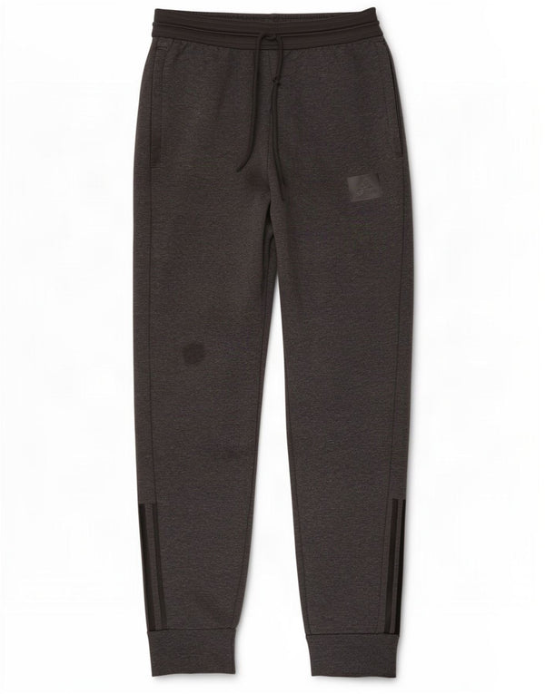 Adidas Mens Tracksuit Trousers Joggers Medium Grey Cotton