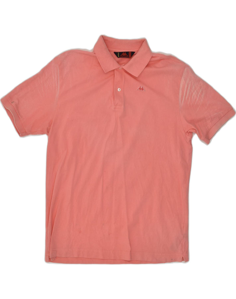 KAPPA Mens Polo Shirt XL Pink Cotton | Vintage Kappa | Thrift | Second-Hand Kappa | Used Clothing | Messina Hembry 