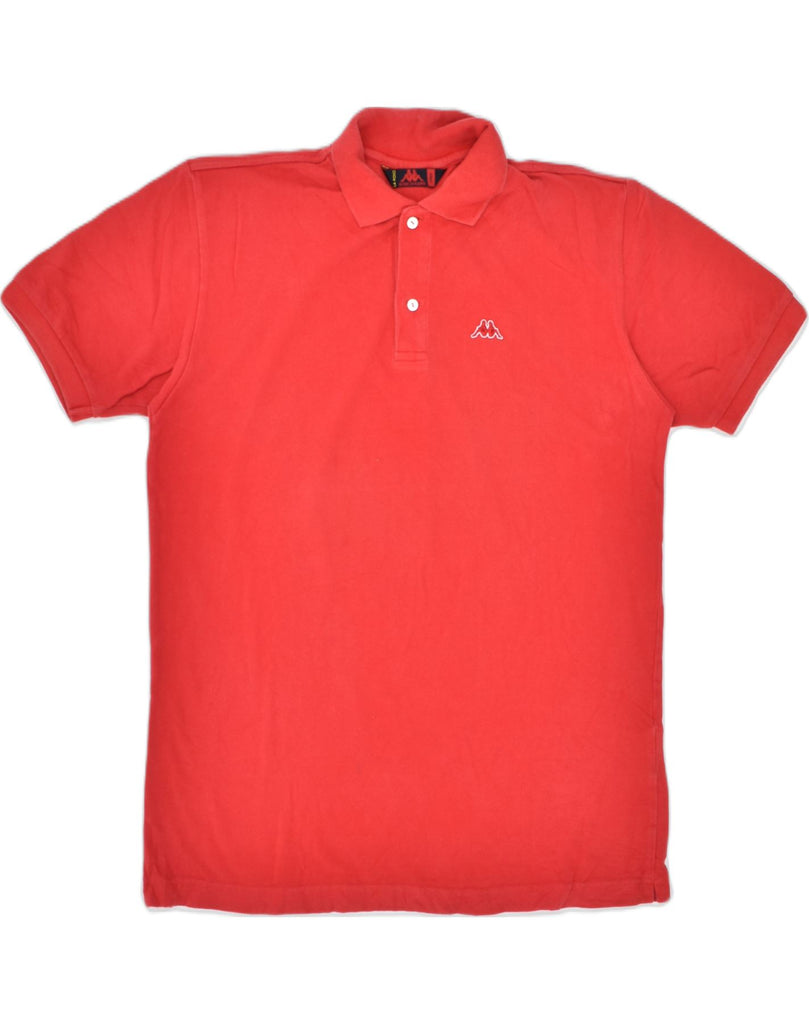 KAPPA Mens Polo Shirt Large Red Cotton | Vintage | Thrift | Second-Hand | Used Clothing | Messina Hembry 