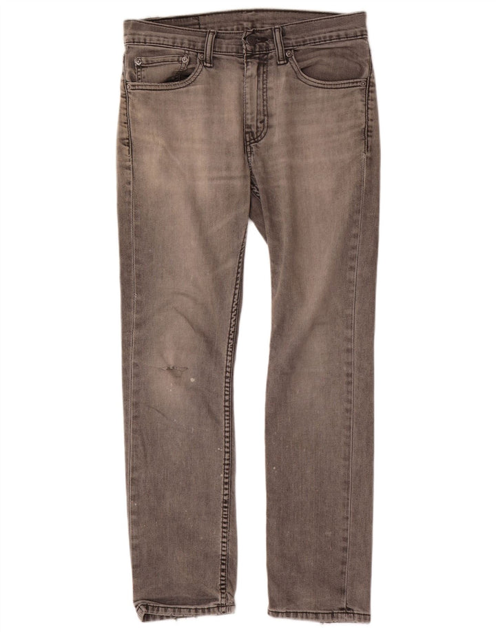 Levi's Mens 511 Slim Jeans W31 L30 Grey Cotton