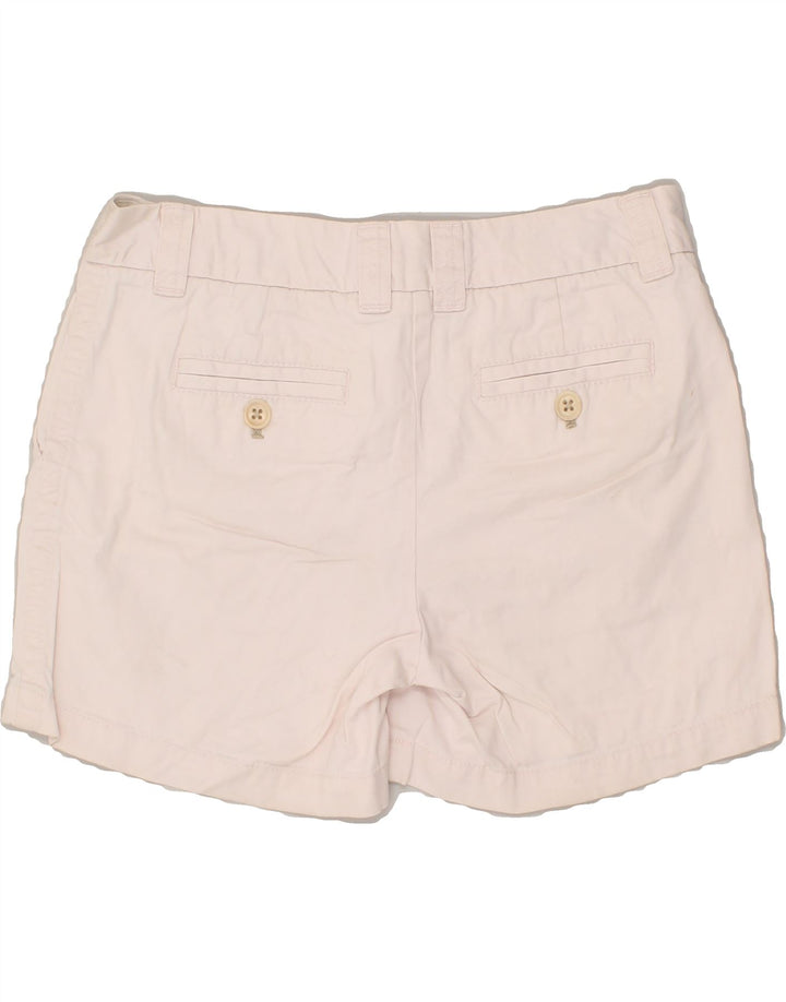 J. CREW Womens Chino Shorts US 4 Small W30  Pink Cotton | Vintage J. Crew | Thrift | Second-Hand J. Crew | Used Clothing | Messina Hembry 