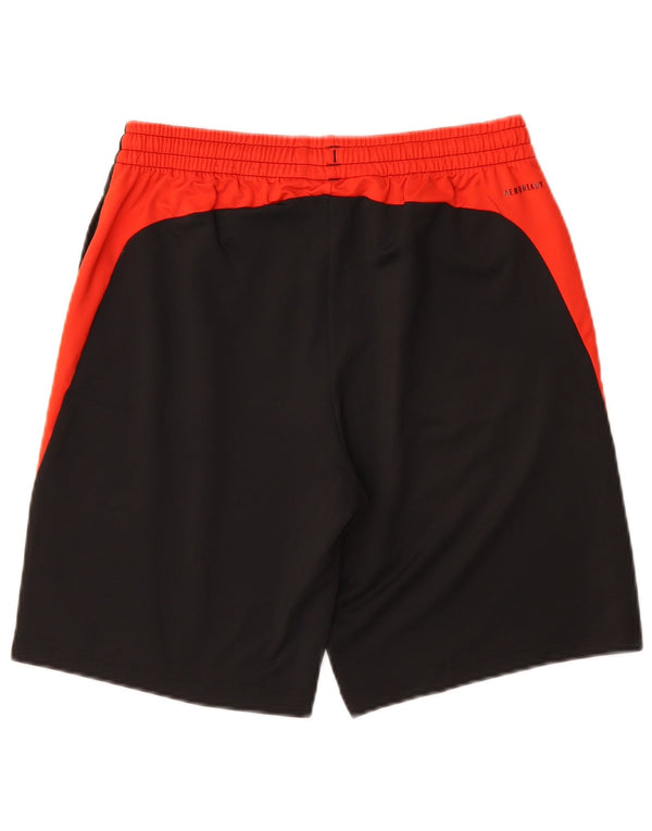 Adidas Boys Aeroready Sport Shorts 13-14 Years  Black Colourblock Polyester