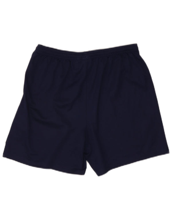 Adidas Mens Climalite Sport Shorts Large  Navy Blue Polyester