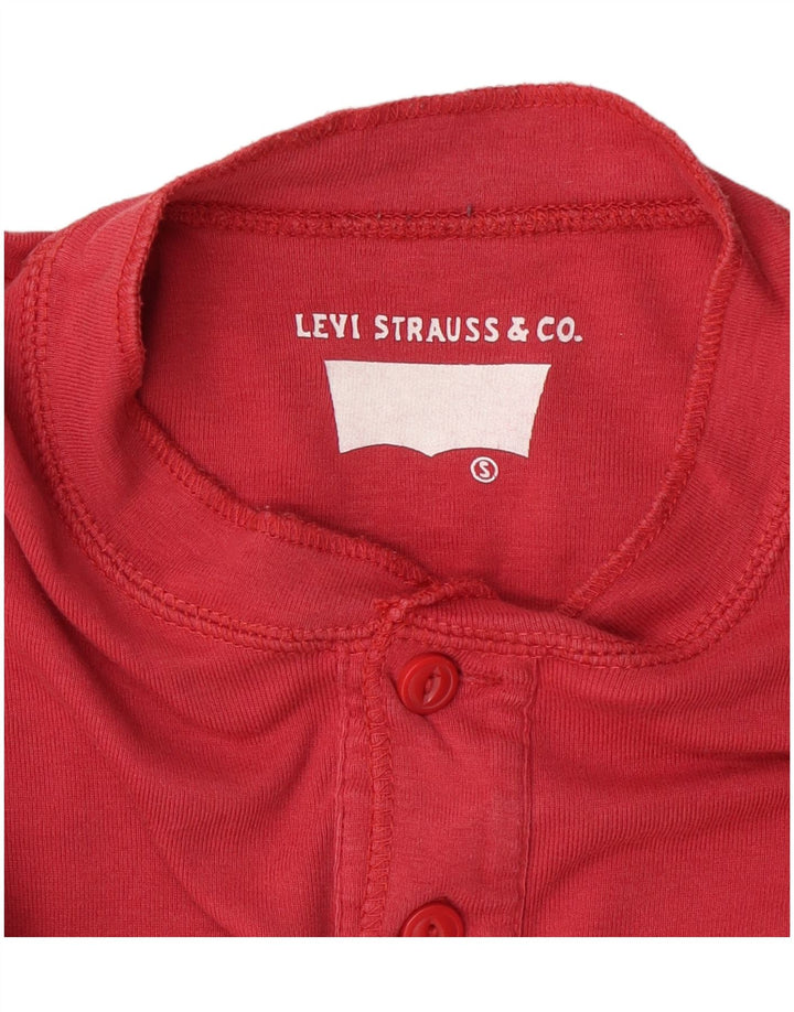 Levi's Mens T-Shirt Top Small Red