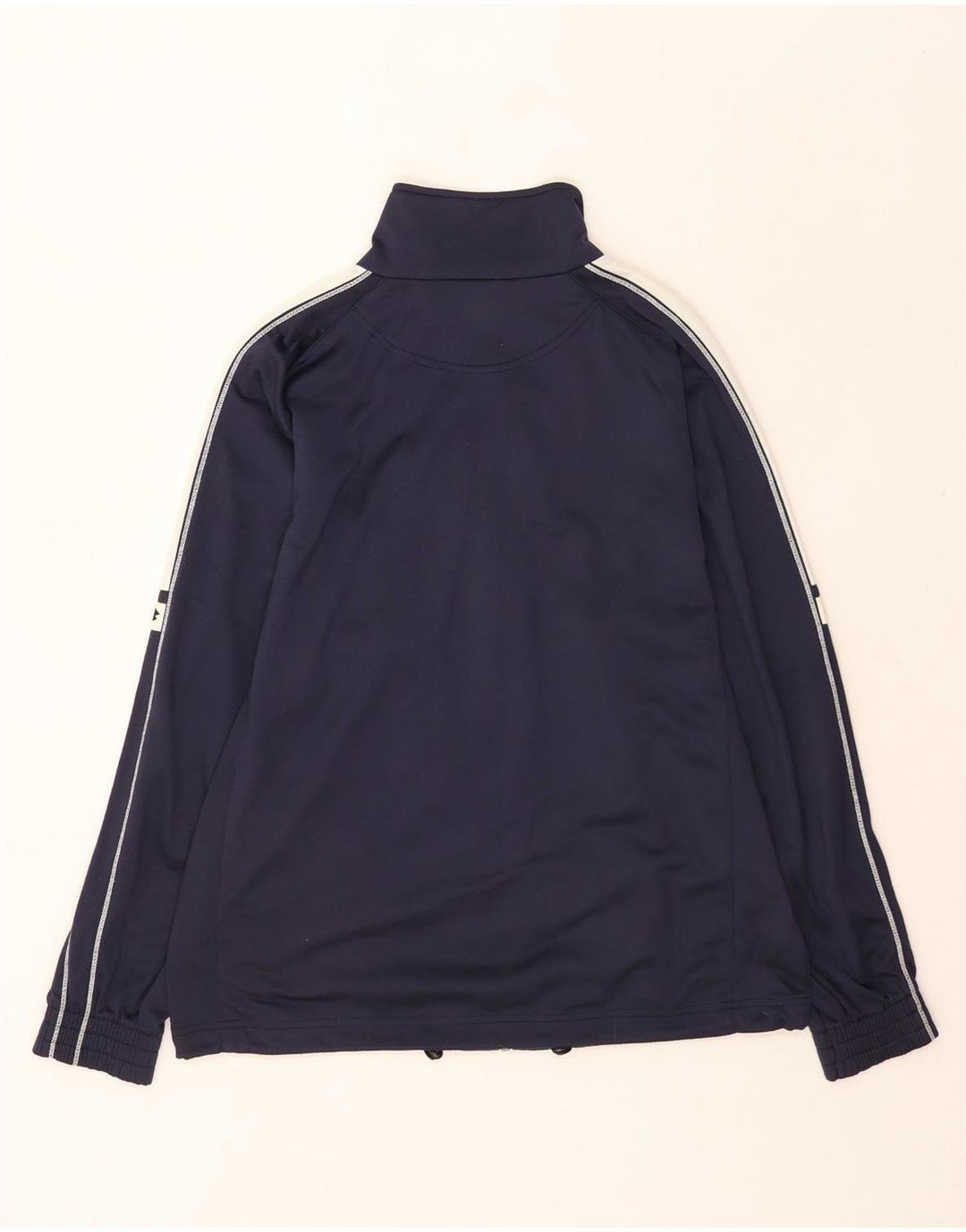 Lotto Mens Graphic Tracksuit Top Jacket Medium Navy Blue Colourblock