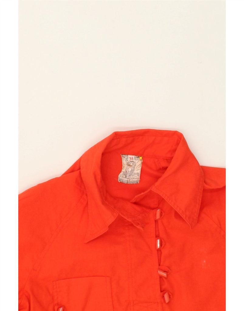 MISS LAGOTTE Womens Polo Shirt IT 38 XS Red Cotton | Vintage MISS LAGOTTE | Thrift | Second-Hand MISS LAGOTTE | Used Clothing | Messina Hembry 