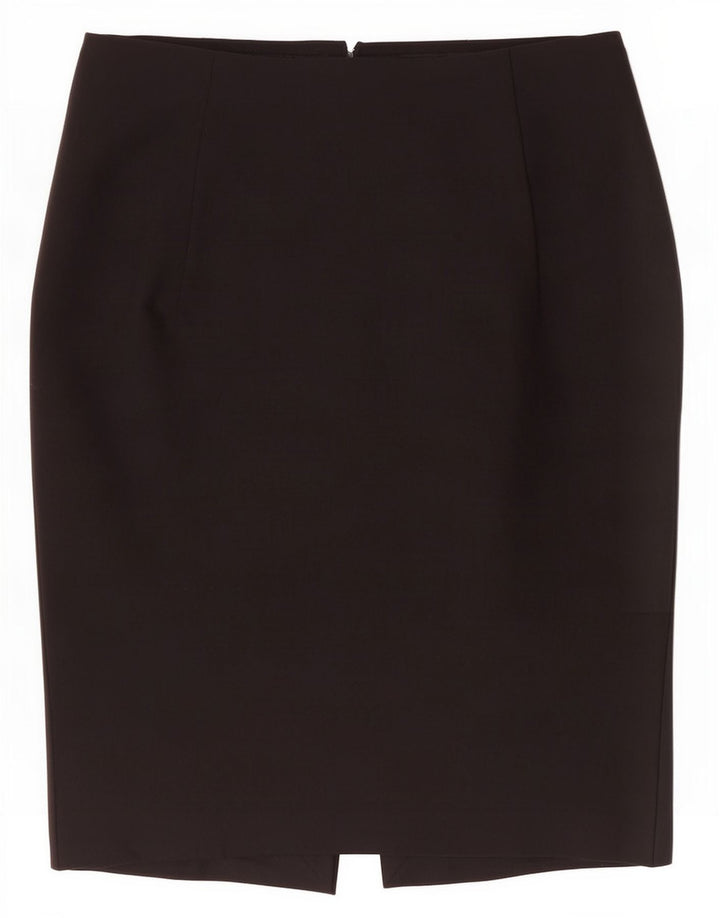 Zara Womens Pencil Skirt EU 38 Small W28 Black Polyester