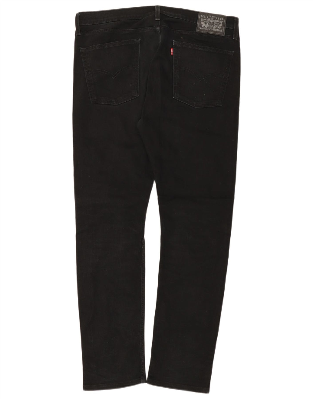 Levi's Womens Slim Jeans W36 L31 Black Cotton