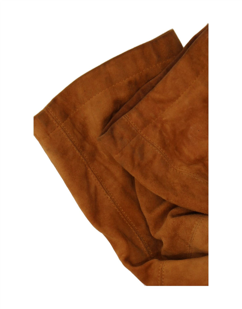 CONBIPEL Womens Suede Jacket IT 44 Medium Brown Leather Vintage Conbipel and Second-Hand Conbipel from Messina Hembry 