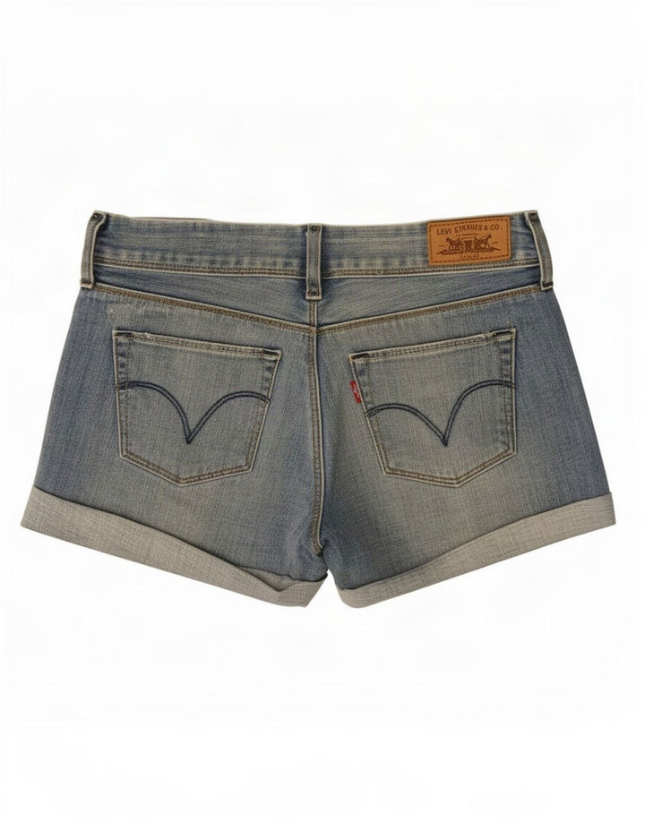 Levi's Womens Denim Shorts Small W27 Blue Cotton