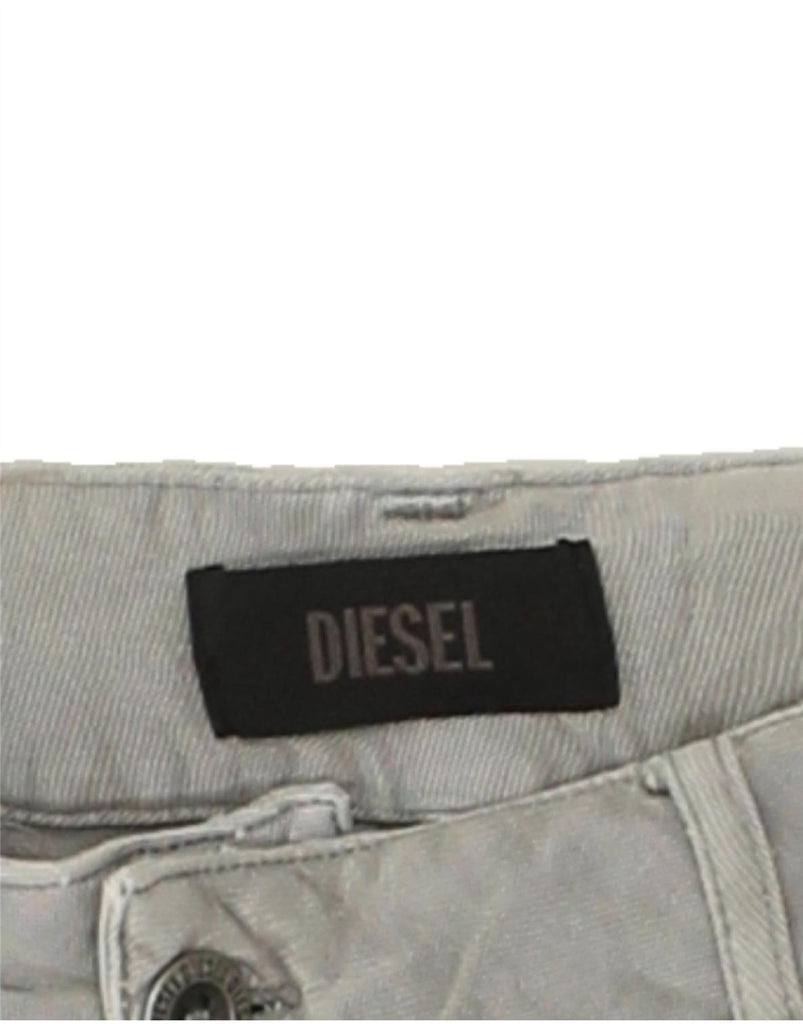 DIESEL Mens Slim Casual Trousers W34 L32  Grey Cotton | Vintage Diesel | Thrift | Second-Hand Diesel | Used Clothing | Messina Hembry 