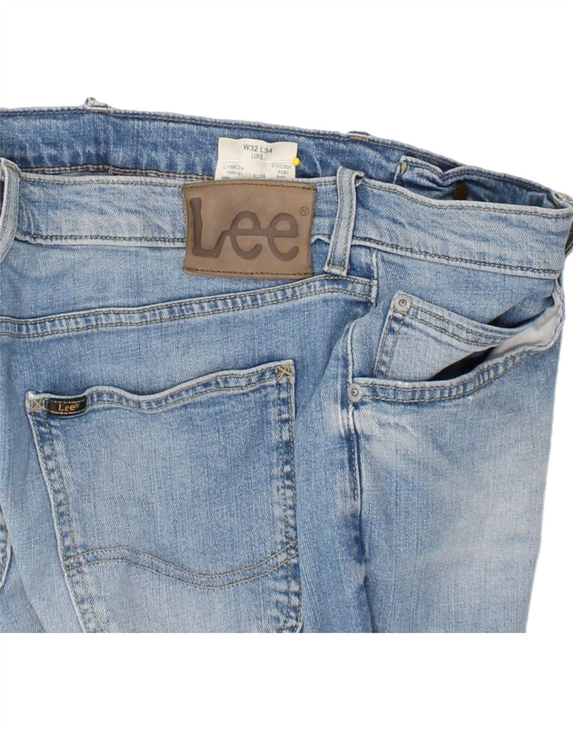 LEE Mens Luke Skinny Jeans W32 L34 Blue Cotton Vintage Lee and Second-Hand Lee from Messina Hembry 