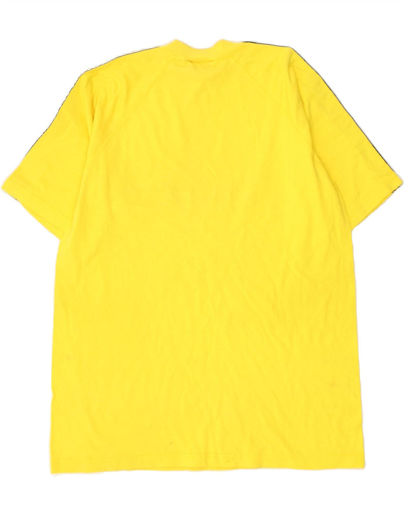 CHAMPION Mens Graphic T-Shirt Top Large Yellow Cotton | Vintage Champion | Thrift | Second-Hand Champion | Used Clothing | Messina Hembry 