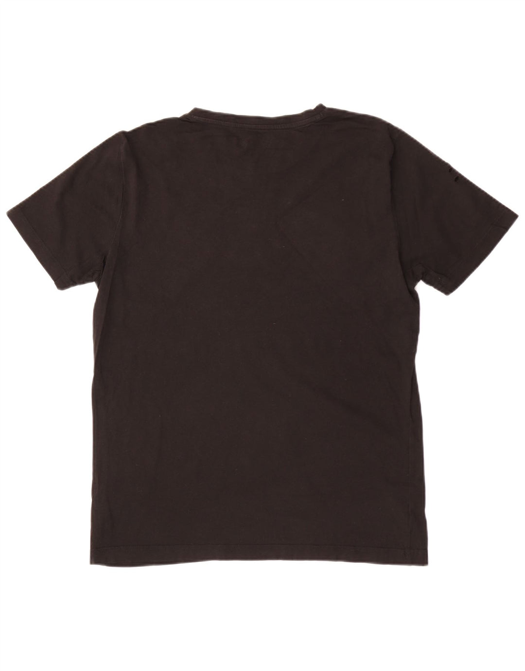 Puma Mens Graphic T-Shirt Top Medium Black Cotton
