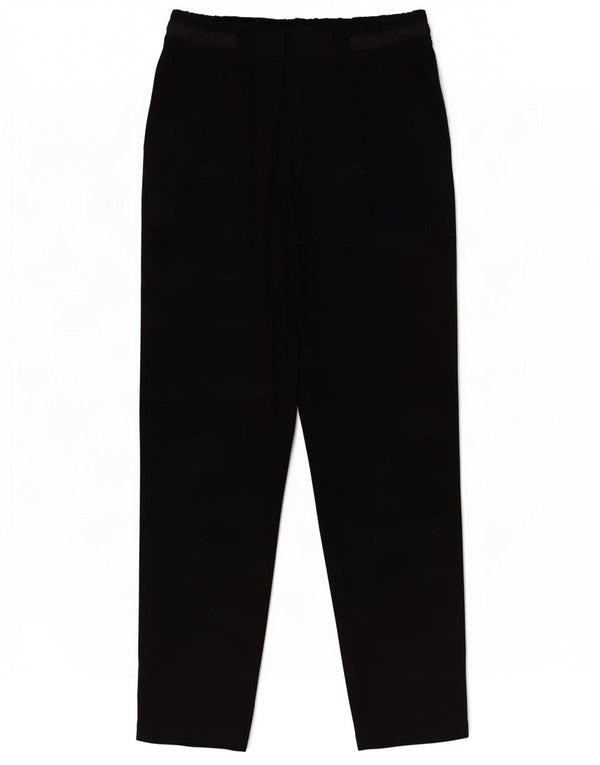 Zara Womens Slim Casual Trousers XS W24 L26 Black
