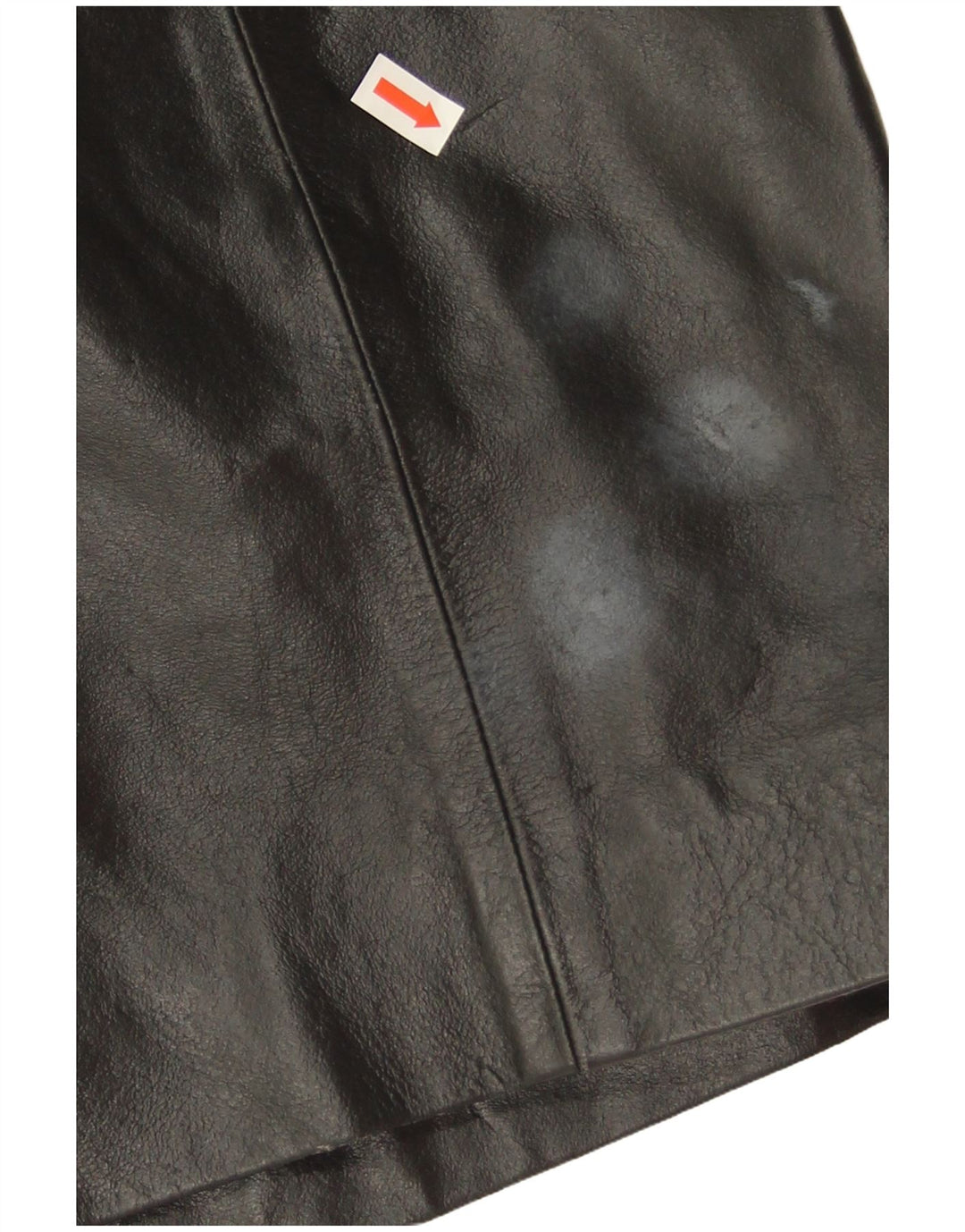 Douglas Mens Leather Coat UK 38 Medium Black Leather