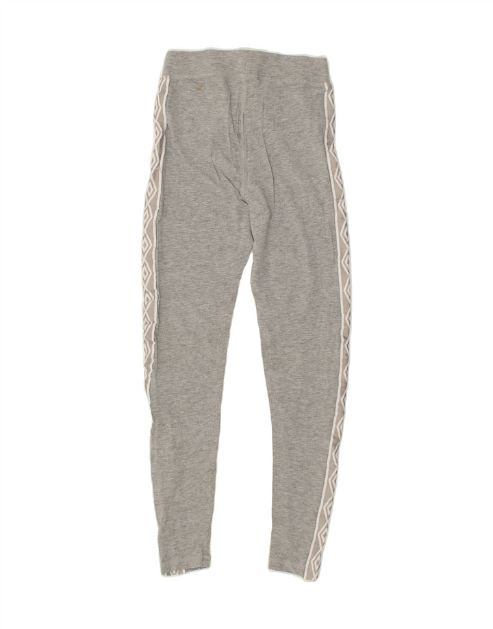 UMBRO Womens Leggings UK 6 XS Grey Cotton | Vintage Umbro | Thrift | Second-Hand Umbro | Used Clothing | Messina Hembry 
