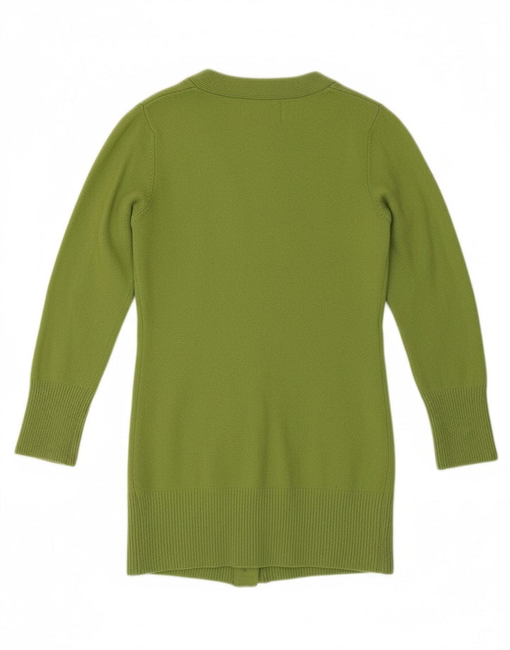 BENETTON Womens Cardigan Sweater UK 10 Small Green